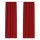 Dekoschal Ellen Universalband Blickdicht 2er-Pack Rot 140x145 cm