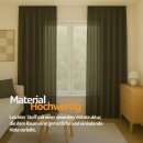 Dekoschal Ellen Universalband Blickdicht 2er-Pack Anthrazit 140x145 cm