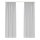 Dekoschal Ellen Universalband Blickdicht 2er-Pack Hellgrau 140x145 cm