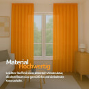 Dekoschal Ellen Universalband Blickdicht 2er-Pack Hellorange 140x145 cm