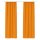 Dekoschal Ellen Universalband Blickdicht 2er-Pack Hellorange 140x145 cm