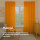 Dekoschal Ellen Universalband Blickdicht 2er-Pack Hellorange 140x145 cm