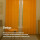 Dekoschal Ellen Universalband Blickdicht 2er-Pack Hellorange 140x145 cm