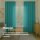Dekoschal Ellen Universalband Blickdicht 2er-Pack Türkis 140x175 cm