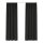 Dekoschal Ellen Universalband Blickdicht 2er-Pack Schwarz 140x245 cm