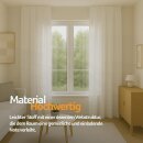 Dekoschal Ellen Universalband Blickdicht 2er-Pack Weiß 140x245 cm