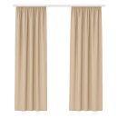 Dekoschal Ellen Universalband Blickdicht 2er-Pack Beige...