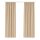 Dekoschal Ellen Universalband Blickdicht 2er-Pack Beige 140x245 cm