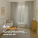 Dekoschal Ellen Universalband Blickdicht 2er-Pack Hellgrau 140x245 cm