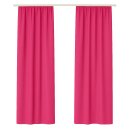 Dekoschal Ellen Universalband Blickdicht 2er-Pack Pink...