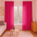 Dekoschal Ellen Universalband Blickdicht 2er-Pack Pink 140x245 cm