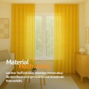 Dekoschal Ellen Universalband Blickdicht 2er-Pack Gelb 140x245 cm