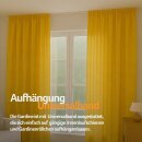 Dekoschal Ellen Universalband Blickdicht 2er-Pack Gelb 140x245 cm