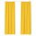 Dekoschal Ellen Universalband Blickdicht 2er-Pack Gelb 140x245 cm