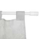 Gardinenstange "Modern" 115-200cm ausziehbar inkl. Zubehör Weiß