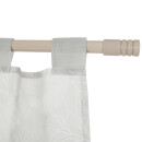 Gardinenstange "Modern" 115-200cm ausziehbar inkl. Zubehör Taupe