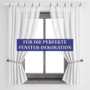 Gardinenstange "Modern" 115-200cm ausziehbar inkl. Zubehör Silber