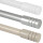 Stilgarnitur "Modern" ausziehbar 115-200cm Silber