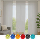 Flächenvorhang Schiebegardine Ellen mit Paneelwagen...