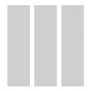 Flächenvorhang Schiebegardine Ellen mit Paneelwagen und Schleuderstab 60x245cm 3er Pack Hellgrau