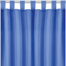 Dekoschal Ellen Schlaufen, 140x175cm - Blau