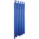 Dekoschal Ellen Schlaufen, 140x175cm - Blau