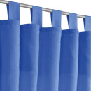 Dekoschal Ellen Schlaufen, 140x175cm - Blau