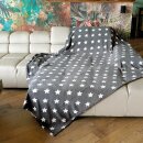 Kuscheldecke mit Sternen