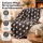 Kuscheldecke mit Sternen Anthrazit 150x200 cm