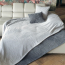 Kuscheldecke Jacquard Flanell