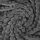 Kuscheldecke Jacquard Flanell Anthrazit 180x200 cm