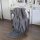Kuscheldecke Jacquard Flanell Anthrazit 180x200 cm