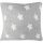 Kissenhülle Kuschel mit Sternen - 45x45cm - Hellgrau