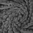 Kuscheldecke-Kissen Set - Jacquard-Flannel "Anthrazit" 150x200cm