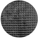 Dekokissen Kuschel (Jacquard / Flanell) 45x45cm - Anthrazit