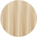 Zipfelgardine mit Stangendurchzug 140x100cm - Beige