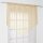 Zipfelgardine mit Stangendurchzug 140x100cm - Beige