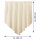 Zipfelgardine mit Stangendurchzug 140x100cm - Beige