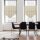 Zipfelgardine mit Stangendurchzug 140x100cm - Beige