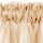Zipfelgardine mit Stangendurchzug 140x100cm - Beige