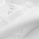Schiebegardinen Vivess 60x245cm - 2er Pack (Weiß - Grau)