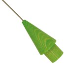 Seilspanngarnitur 5m, Kegel in Holz Grün, individuell kürzbar