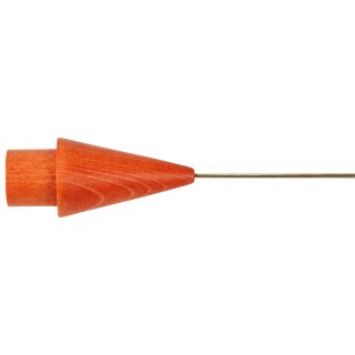 Seilspanngarnitur 5m, Kegel in Holz Orange, individuell kürzbar