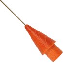 Seilspanngarnitur 5m, Kegel in Holz Orange, individuell kürzbar