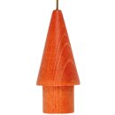 Seilspanngarnitur 5m, Kegel in Holz Orange, individuell kürzbar