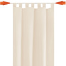 Seilspanngarnitur 5m, Kegel in Holz Orange, individuell kürzbar