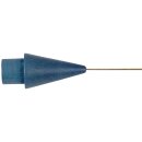 Seilspanngarnitur 5m, Kegel in Holz Blau, individuell...