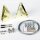 Seilspanngarnitur Decke zu Decke 2021 Dreieck Gold Messing