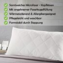 Kopfkissen 40x80 cm Microfaser