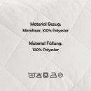 Kopfkissen Microfaser 40x80cm 2er-Pack